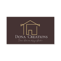Premium Interior Stylist Business Card Design