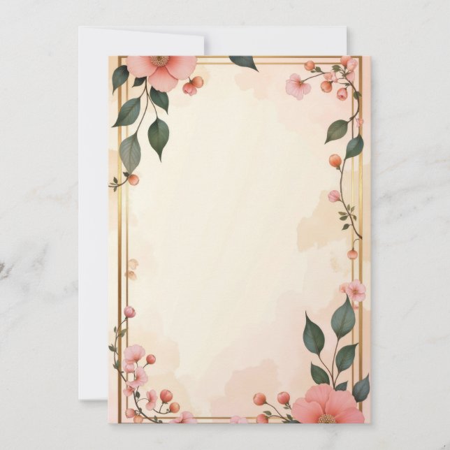 PREMIUM Invitation Card Design (Front)