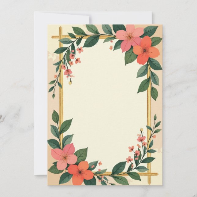 PREMIUM Invitation Card Design (Front)