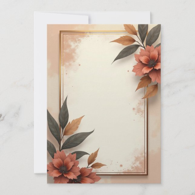 PREMIUM Invitation Card Design (Front)