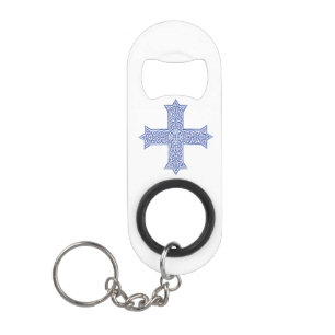 Premium Lapis Blue Coptic Cross Art