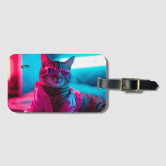 Premium Leather Luggage Tag