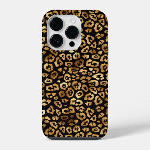 Premium Leopard Pattern iPhone 14 Pro Case