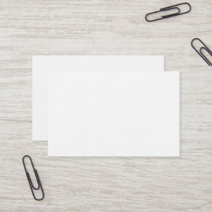 Premium Linen European Business Card