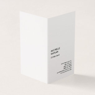 Premium Linen Modern Professional Exclusive Business Card