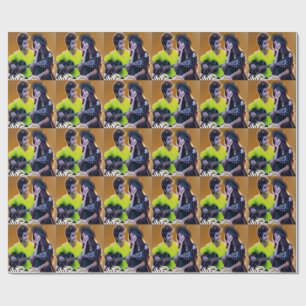 Premium Matte Wrapping Paper – Colourful 3D Digita