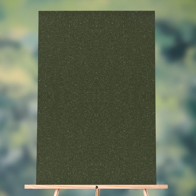Premium Moss Green Noise Acrylic Sign – Customise (Neutral)