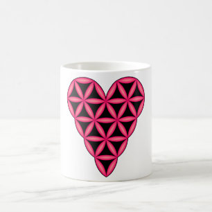 Premium Mug with 'Heart of Life' x1, Design, 3D-R.