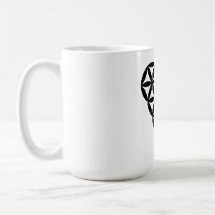 Premium Mug with 'Heart of Life' x 1, design.