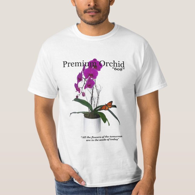 Premium Orchid T-Shirt (Front)
