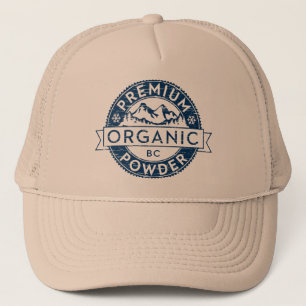 Premium Organic British Columbia Powder Trucker Hat