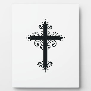 Premium Ornamental Carved Cross Art Plaque