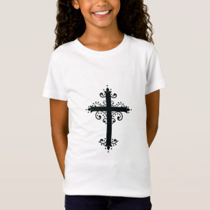 Premium Ornamental Carved Cross Art T-Shirt