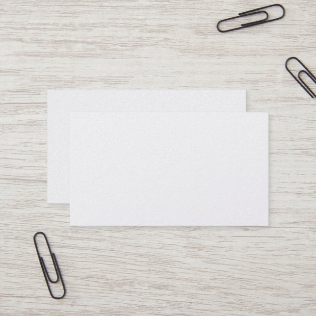 Premium Pearl Business Card (Front/Back In Situ)