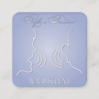Premium Pearlescent 10% off for you and a friend Referral Card