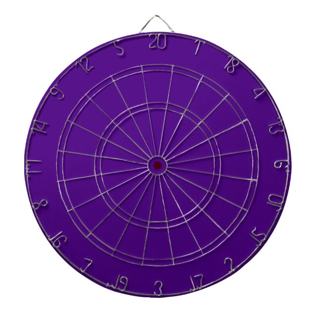 Premium Purple Dartboard for Precision Play (Front)