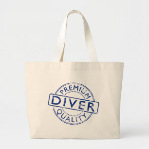Premium Quality Diver Large Tote Bag