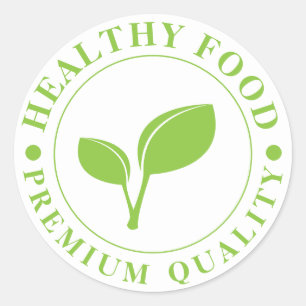 Premium Quality Healthy Food Sticker
