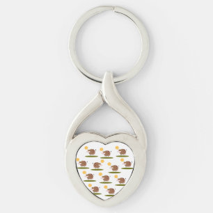 Premium quality key chain with Cow love