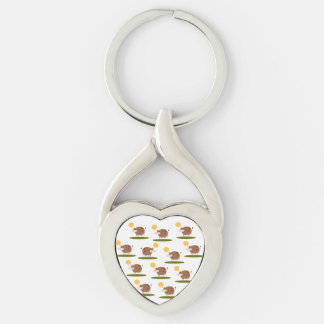 Premium quality key chain with Cow love