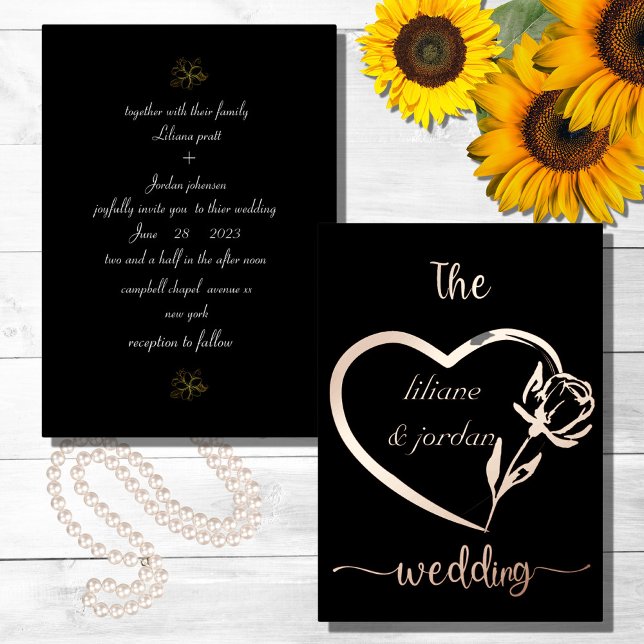  Premium Real Gold Elegant Monogram Black  Foil In (Creator Uploaded)