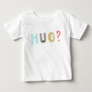 Premium retro   HUG ME   Unique Baby T-Shirt