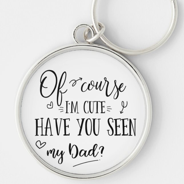 Premium Round Keychain (Front)