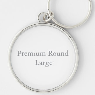 Premium Round, Large Key Ring