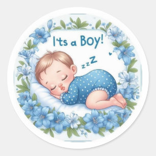 Premium Round Sticker   Elegant Arabic Design