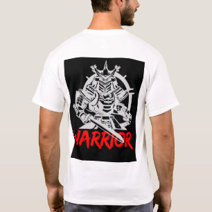 Premium Samurai Warrior T-Shirt Traditional Japa