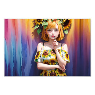 Premium Satin Photo Paper Photo Enlargement Print