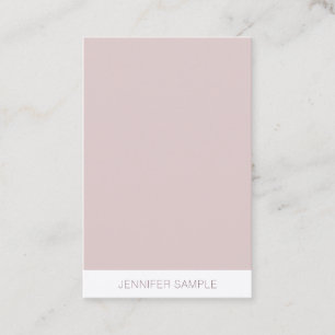 Premium Silk Finish Modern Minimalist Template Business Card