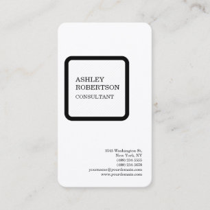 Premium Silk Luxury Modern Professional Minimalist Business Card