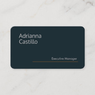 Premium Silk Minimalist  Business Card
