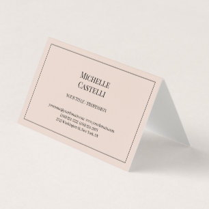 Premium Silk Professional Unique Classical Simple Business Card
