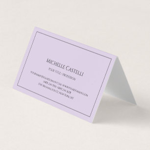 Premium Silk Professional Unique Classical Simple Business Card