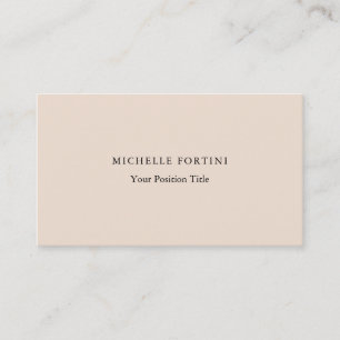 Premium Silk Trendy Minimalist Professional Modern Business Card