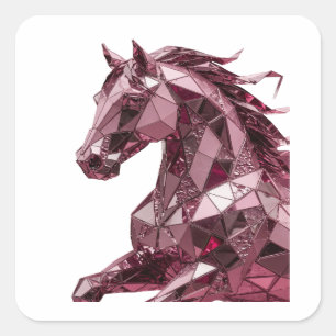 Premium Silver Abstract Gift Sticker