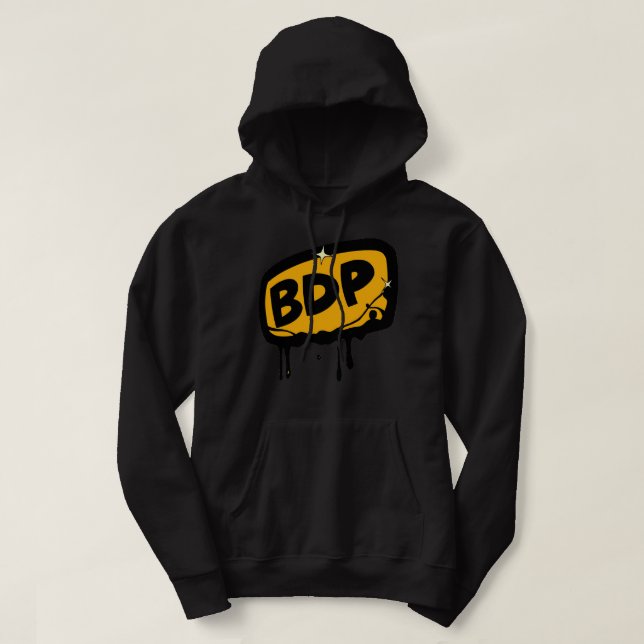 Premium Singer BDP Boogie Down Productions Hoodie (Design Front)