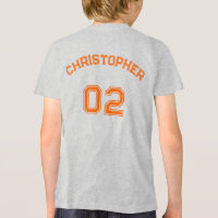 Premium Soft Teen Boy Player Name Jersey Number