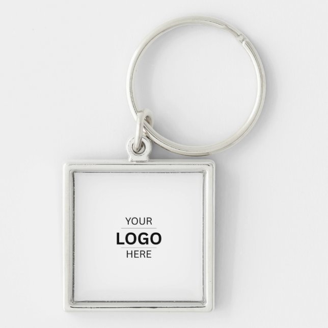 Premium Square, Small Key Ring (Front)