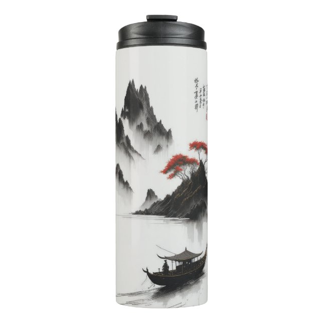 Premium Stainless Steel Thermal Tumbler - Keep You (Front)