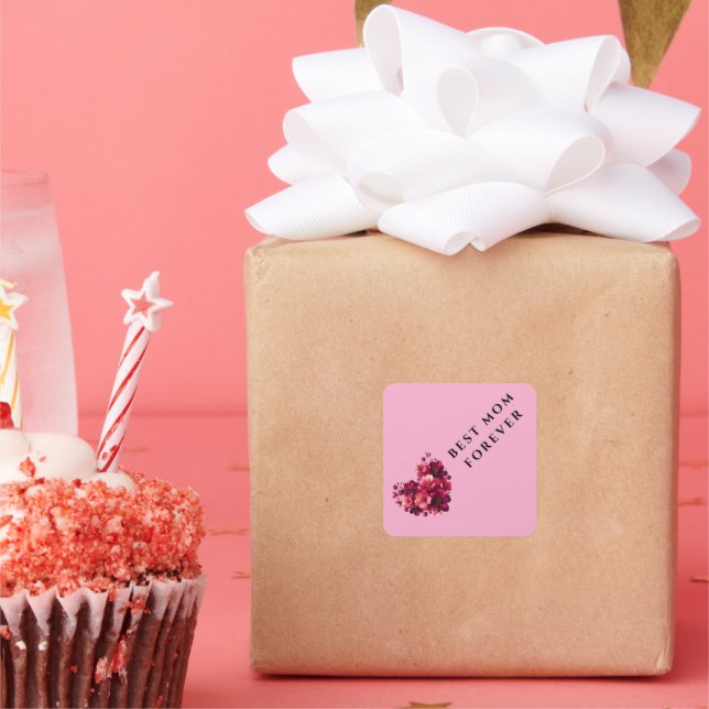 Premium Sticker – Best Mum Forever (Party)