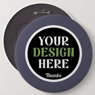 Premium, stylish, bold & minimal 6 Cm Round Badge