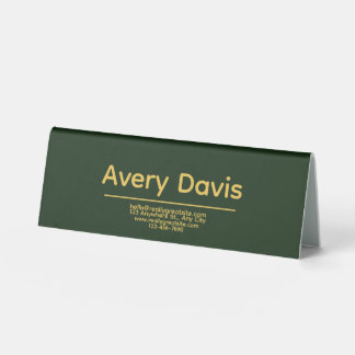 Premium Table Tent Sign
