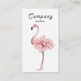 Premium Vector Flamingo Bussiness Card