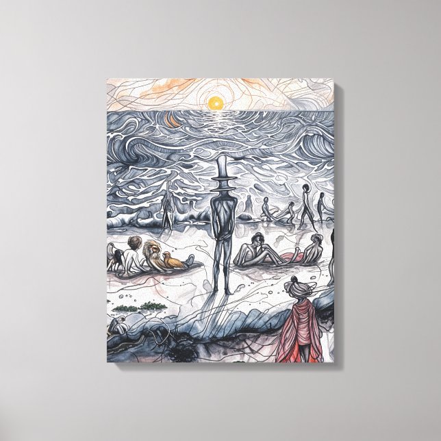 Premium Wrapped Canvas (Front)