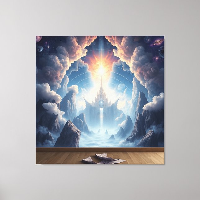 Premium Wrapped Canvas – Elegant & Modern Art (Front)