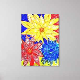 Premium Wrapped Canvas (Gloss) Contrasting