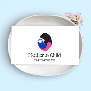 Prenatal Birthing Doula Logo Business Card